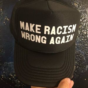 Make Racism Wrong Again trucker - new